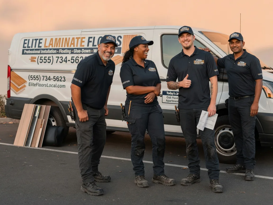 Laminate flooring installation company in Buna, TX